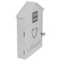 Caja para Llaves de Madera Blanca, Lieblingsheim