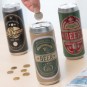 Hucha de Metal con forma de Lata de Cerveza
