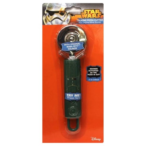 Cortador de Pizza Star Wars Boba Fettcon Sonido Fx