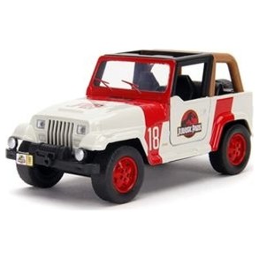 Coche Jeep Wrangler Vehiculo Jurassic Park Hollywood Rides Escala 1:32