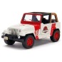 Coche Jeep Wrangler Vehiculo Jurassic Park Hollywood Rides Escala 1:32
