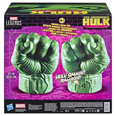 Hulk Puños Electronicos - The Incredible Hulk Marvel Legends Series
