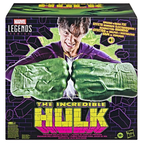 Hulk Puños Electronicos - The Incredible Hulk Marvel Legends Series