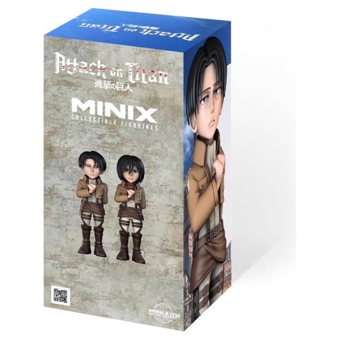 Figura Minix Levi Ackerman - Attack of Tita 12 cm