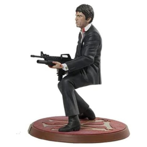 Figura Tony Montana Sangre Disparando Scarface 18 cm