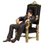 Figura Tony Montana Sentado Scarface 18 cm