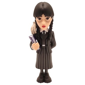 Figura Minix Wednesday Addams con Cosa 12 cm