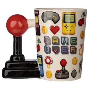 Taza de Cerámica Joystick Game Over 2