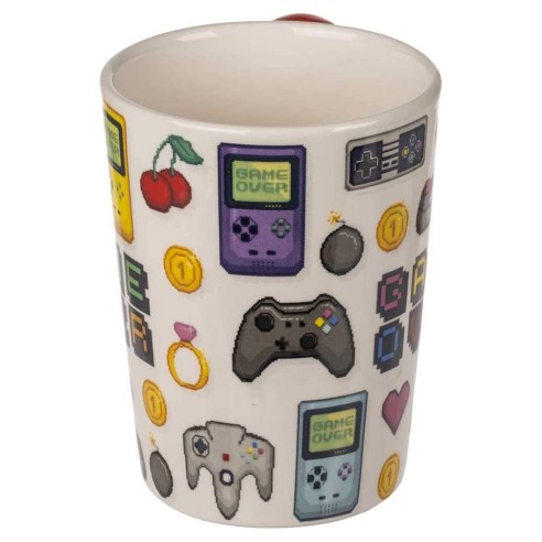 Taza de Cerámica Joystick Game Over