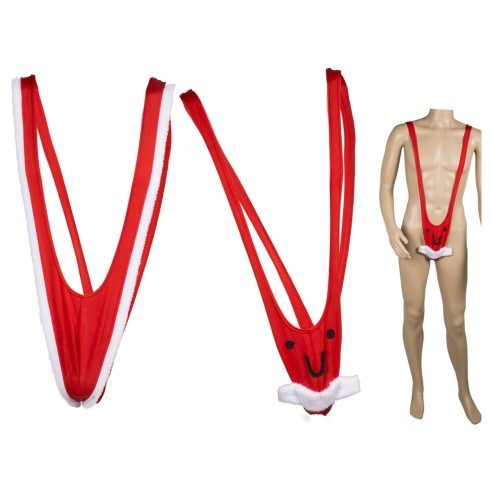 Traje Navidad Mankini Papa Noel