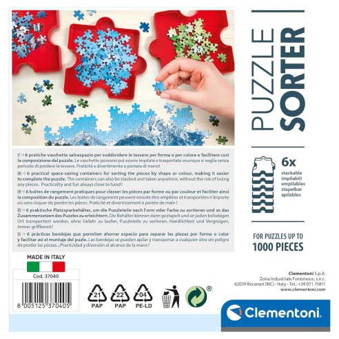 Clasificador para Puzzles 6 Bandejas