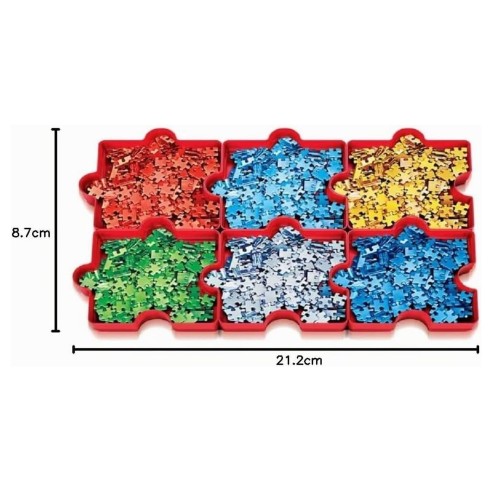 Clasificador para Puzzles 6 Bandejas
