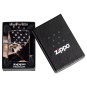 Encendedor Zippo Eagle Usa Flag Design