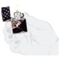 Encendedor Zippo Eagle Usa Flag Design