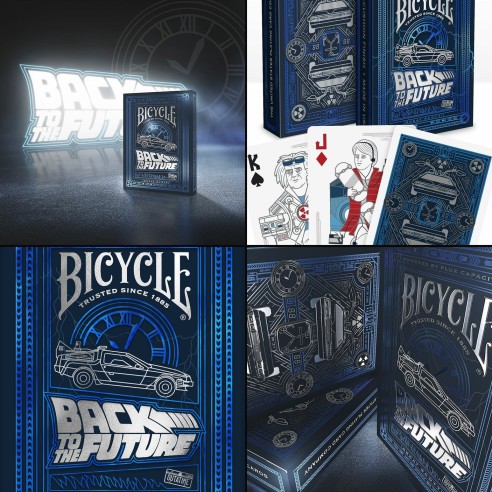 Baraja de Cartas Regreso al Futuro Bicycle
