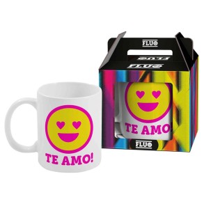 Taza Fluo Te Amo