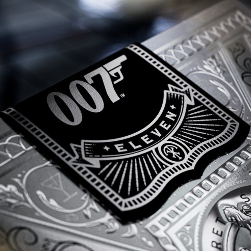 Baraja de Cartas James Bond Silver Edition