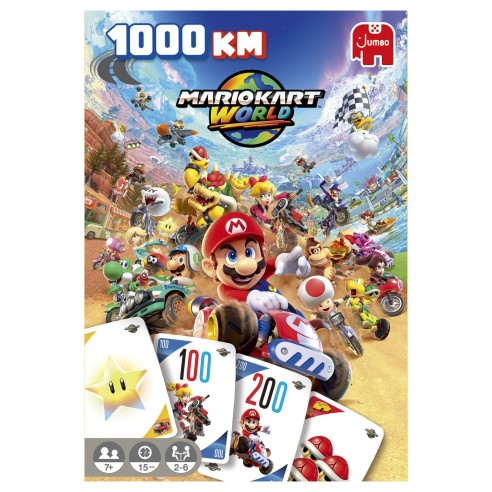 Juego De Cartas Mario Kart World - 1000 Km 