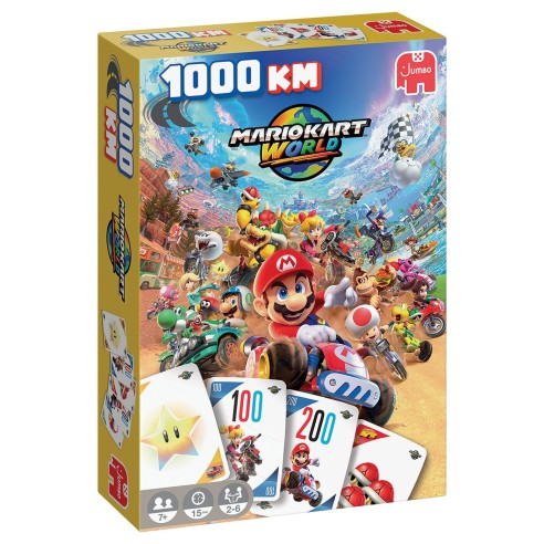 Juego De Cartas Mario Kart World - 1000 Km 