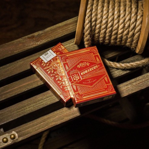 Baraja de Cartas Monarchs Red