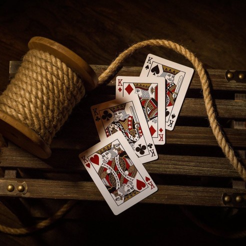 Baraja de Cartas Monarchs Red