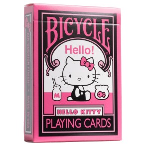 Baraja de Poker Bicycle Hello Kitty Black & Ping Ultimate