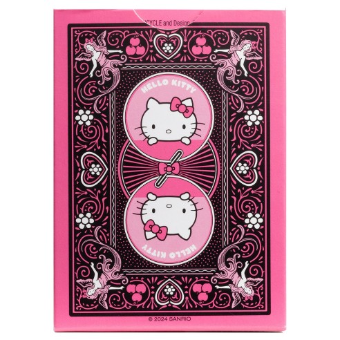 Baraja de Poker Bicycle Hello Kitty Black & Ping Ultimate