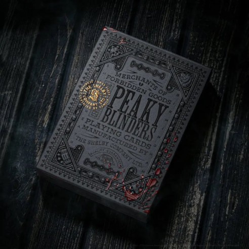 Baraja de cartas Peaky Blinders Forged In Smoke and Blood