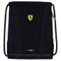 Mochila Cordón Ferrari Escuderia Negra 33 x 42 cm