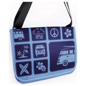 Bolsa Volkswagen Bus Neopreno Azul Grande Bune02