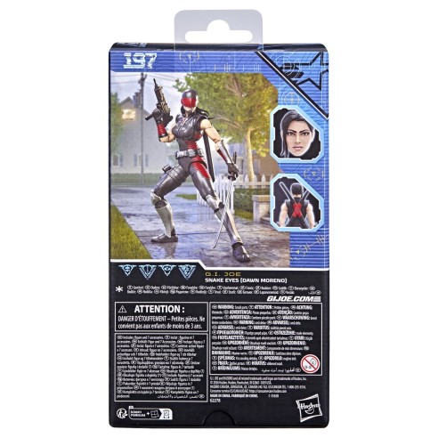 Figura Snake Eyes (Dawn Moreno) G.I. Joe Classified Series 15 cm