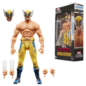 Figura Wolverine (Shirtless) - Deadpool & Wolverine Marvel Legends Series 15 cm
