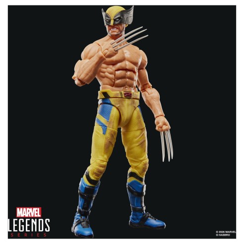 Figura Wolverine (Shirtless) - Deadpool & Wolverine Marvel Legends Series 15 cm