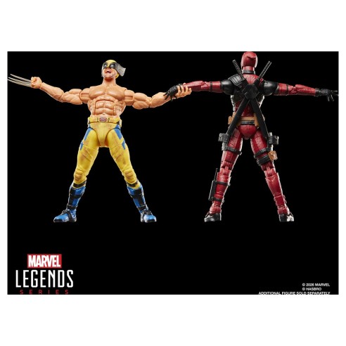 Figura Wolverine (Shirtless) - Deadpool & Wolverine Marvel Legends Series 15 cm