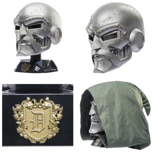 Casco Doctor Doom 1:1 Fantastic 4 Marvel Legends Series