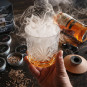 Ahumador de Whisky con 4 Sabores de Madera y Encendedor Soplete