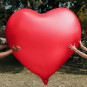 Globo de Aluminio con forma de Corazón XXL 140 cm