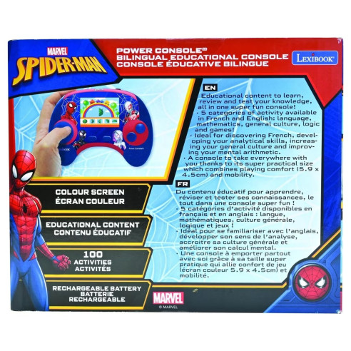 Consola Spider-Man Lexibook