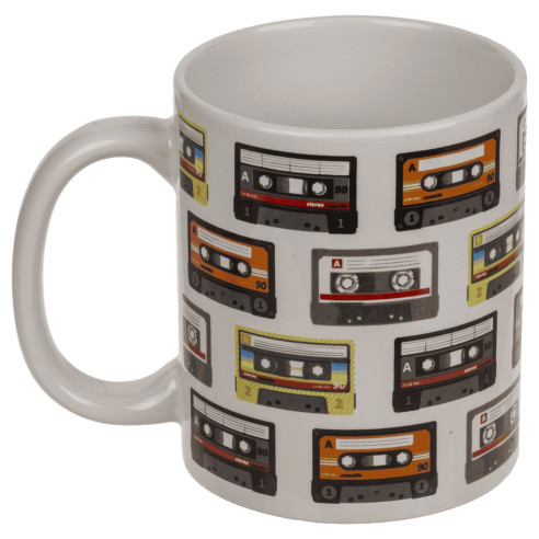 Taza Cerámica Cassettes