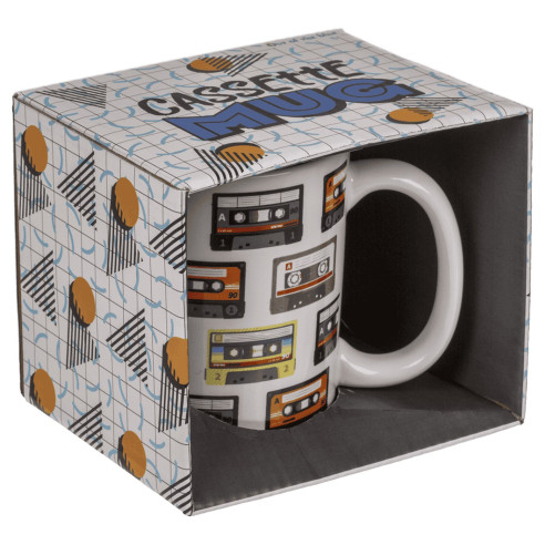 Taza Cerámica Cassettes