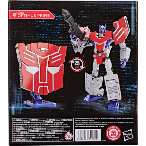 Figura Transformers Optimus Prime - Icons 17 cm