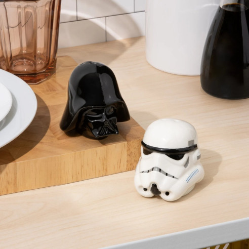 Salero y Pimentero Star Wars Darth Vader y Stormtrooper
