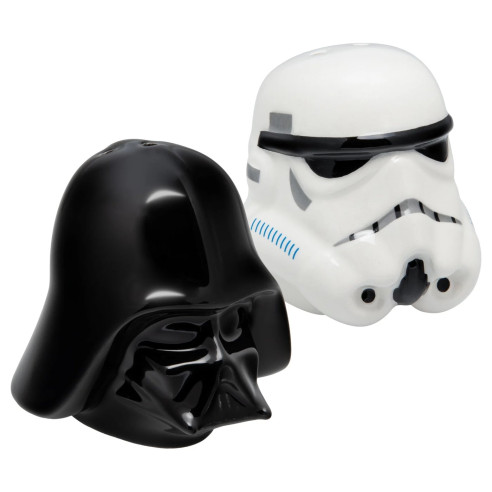 Salero y Pimentero Star Wars Darth Vader y Stormtrooper
