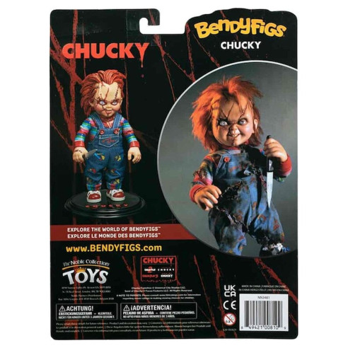 Figura Chucky Child's Play Bendyfigs 14 cm