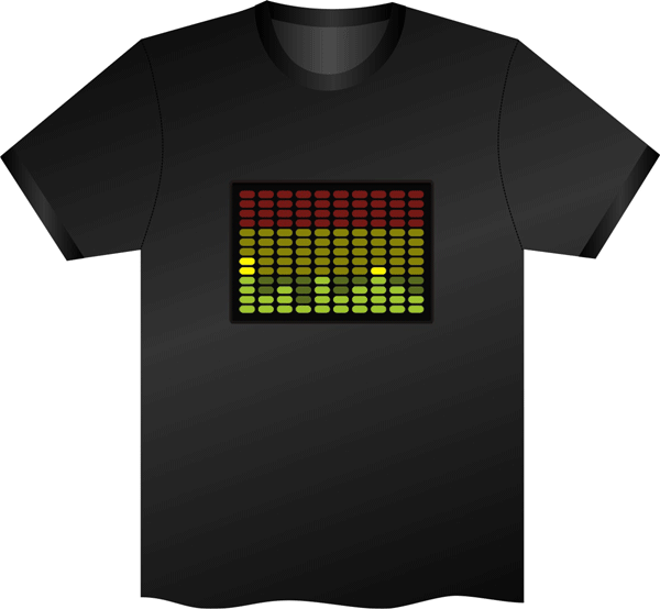 camiseta friki ecualizador
