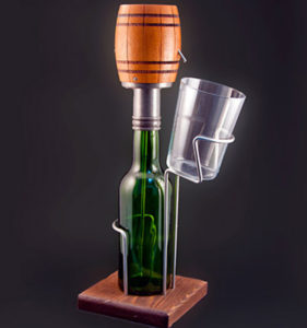 Escanciador eléctrico barril madera