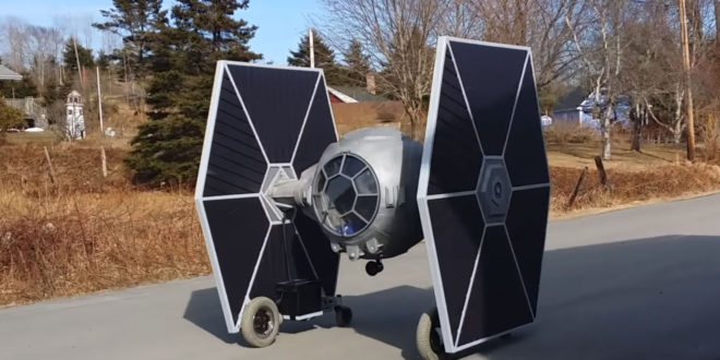 tie fighter casero