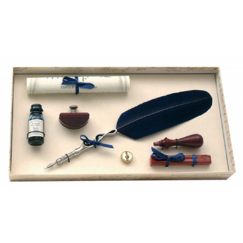 Conjunto escritura con lacre
