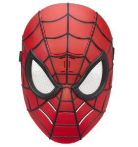 máscara electronica spiderman