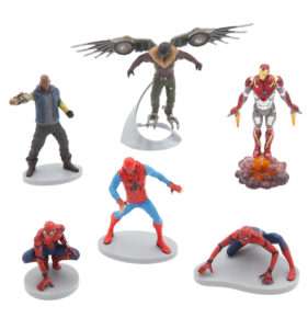 set figuras spiderman homecoming